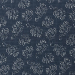 Jersey - Traktor Power by Sandra Kretzmann blau